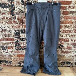 Columbia Pants Men XL Gray Snow Ski Waterproof 42x32
